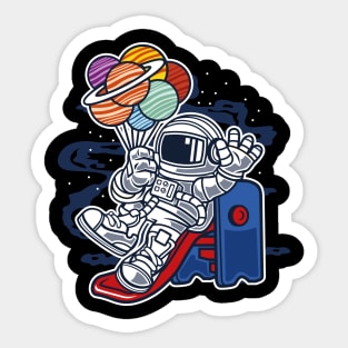 Spaceman Sticker